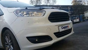 Дефлектор капота EuroCap для Ford Courier 2014-2023 рр - 8