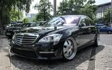Передній бампер в зібраному вигляді AMG S65 для Mercedes S-сlass W221 - 1