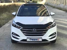 Дефлектор капоту (EuroCap) для Hyundai Tucson TL 2016-2021рр - 7