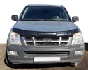 Дефлектор капота 2002-2006 (EuroCap) для Isuzu D-Max рр - 1