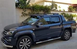 Бічні труби (2 шт., нерж) 70мм для Volkswagen Amarok 2010-2022 рр - 1