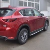 Бокові пороги оригінал (2 шт) для Mazda CX-9 2017- рр - 2