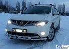 Передній захист ST015 (нерж) для Nissan Murano 2008-2014 рр - 4