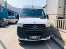 Нижня накладка на передній бампер (під фарбування) для Mercedes Sprinter W907/W910 2018- рр - 4
