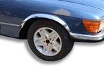 Накладки на арки (4 шт, нерж) для Mercedes W107 - 1