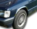 Накладки на арки 1988-1993 (4 шт, нерж) для Mercedes W201 (190) - 1