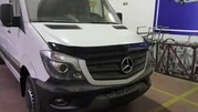 Дефлектор капота 2013-2025 (V1, EuroCap) для Mercedes Sprinter W906 рр - 10