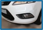 Хром накладки на противотуманки (6 част., нерж.) для Ford Focus II 2008-2011 рр - 2
