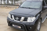 Дефлектор капоту (EuroCap) для Nissan Navara 2006-2015 рр - 2