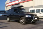 Кенгурятник WT003 нерж.) для Honda CRV 1996-2001 рр - 2