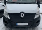 Зимова решітка (2014-2019, верхня) Матова для Renault Master рр - 2