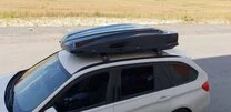 Перемички на рейлінги з ключем Wingbar V2 (2 шт) Чорний для BMW 5 серія F-10/11/07 2010-2016 рр - 2