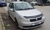 Дефлектор капоту (EuroCap) для Renault Symbol 2008-2013 рр - 7