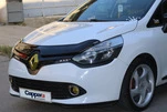 Дефлектор капоту (EuroCap) для Renault Clio IV 2012-2019 рр - 4