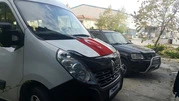 Дефлектор капота 2015-2019 (EuroCap) для Renault Master рр - 8