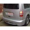 Накладка на задній бампер (під фарбування) для Volkswagen Caddy 2010-2015 рр - 2