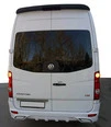 Накладка на задній бампер V2 (під фарбування) для Volkswagen Crafter 2006-2016 рр - 4