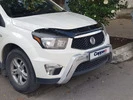 Дефлектор капота (2013-2018, EuroCap) для SsangYong Action рр - 2