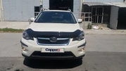 Дефлектор капоту (EuroCap) для Subaru XV 2011-2017 рр - 2