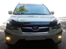 Дефлектор капоту (EuroCap) для Subaru XV 2011-2017 рр - 1