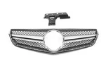 Передня решітка (2009-2013, AMG Silver) для Mercedes E-сlass coupe C207 рр - 2