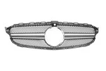 Передня решітка AMG Silver 2018-2025, без камери для Mercedes C-сlass W205 рр - 2