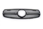 Передня решітка Diamond Black (2015-2019) З місцем під камеру для Mercedes GLC X253 - 1