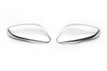 Накладки на дзеркала з вирізом під поворот (2 шт., нерж) Carmos - турецька сталь для Hyundai Accent 2011-2017 рр - 2