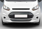 Накладки на передній бампер і решітку (4 шт, нерж) для Ford Connect 2014-2021 рр - 1
