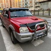 Дефлектор капота (EuroCap) для Mitsubishi L200 1996-2006 рр - 1