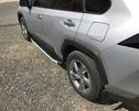 Бокові пороги Fullmond (2 шт., алюміній) для Toyota Rav 4 2019- рр - 1