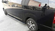 Бокові пороги Bosphorus Black (2 шт., Алюміній) M - Середня база для Toyota Proace - 1