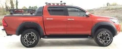 Молдинг на двері OmsaLine (6 шт, ABS) для Volkswagen Amarok 2010-2022 рр - 9
