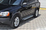 Бокові пороги Allmond Grey (2 шт., алюміній) для Volvo XC90 2002-2014 рр - 1
