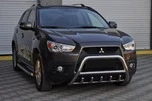 Кенгурятник WT003 (нерж.) для Mitsubishi ASX 2010-2023 рр - 1