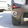 Накладки на противотуманки 2008-2013 (2 шт, ABS) для Renault Duster рр - 2