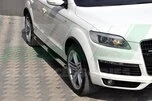 Бічні труби (2 шт., нерж.) d60 з пластиковими вставками для Ауди Q7 2005-2015 рр - 4