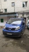 Дефлектор капота коротка (EuroCap) для Opel Vivaro 2001-2015 рр - 7