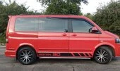 Вітровики (4 шт., Sunplex Sport) для Volkswagen T5 Multivan 2003-2010 рр - 13