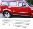 Молдинг дверей (нерж) для Dodge Nitro 2007- рр - 1
