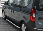 Бокові пороги Fullmond (2 шт., Алюміній) для Dacia Dokker 2013-2022 рр - 1