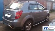 Задня дуга AK007 (нерж) для SsangYong Korando 2010-2019 рр - 2