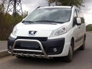 Кенгурятник (нерж.) для Peugeot Expert 2007-2016 рр - 1