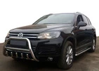 Кенгурятник WT003 (нерж) для Volkswagen Touareg 2010-2018 рр - 4