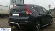 Задня дуга AK007 (нерж) для Honda CRV 2012-2016 рр - 2