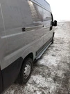 Бокові пороги Allmond Grey (2 шт., алюм.) Коротка база для Fiat Ducato 2006-2025 рр - 1