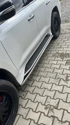 Бічні подпорожники 2015-2022 (нерж) для Lexus LX570/450d - 1
