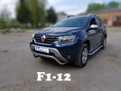 Кенгурятник WT007 (нерж.) для Dacia Duster 2018-2024 рр - 2