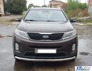 Передній захист ST008 (2013-2015, нерж.) для Kia Sorento II XM рр - 3