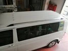 Інтегровані рейлінги (хром) Довга база для Volkswagen T5 Multivan 2003-2010 рр - 7